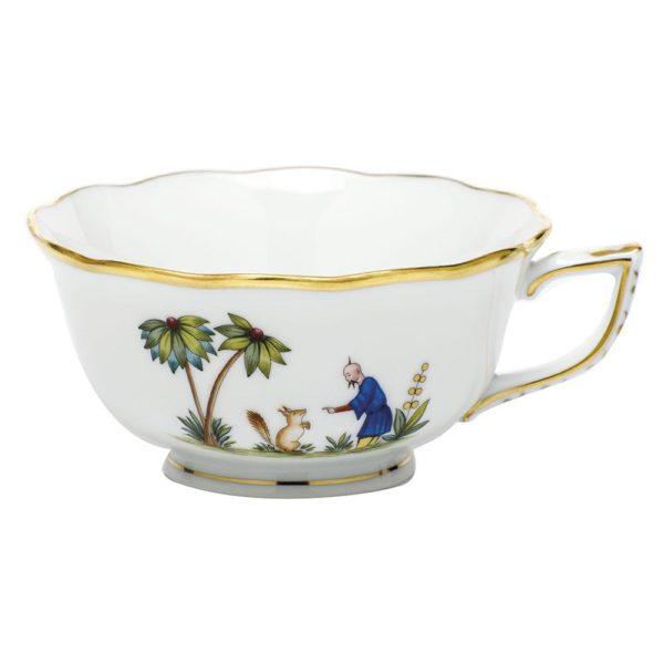 Asian Garden Tea Cup Motif 3
