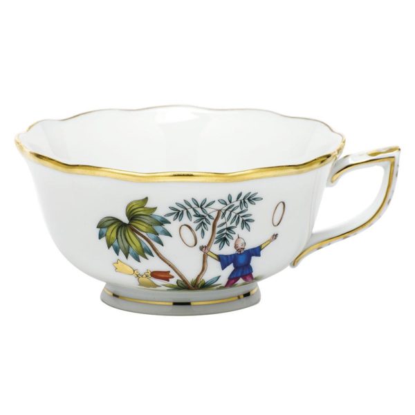 Asian Garden Tea Cup Motif 5