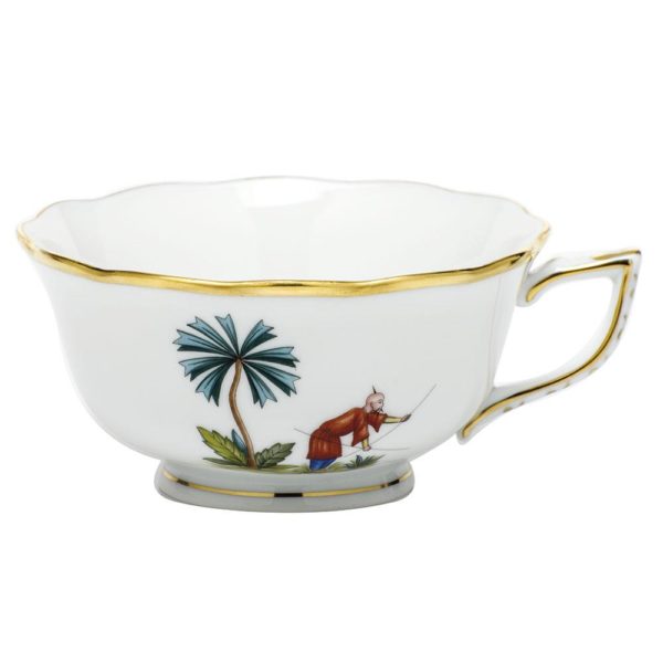 Asian Garden Tea Cup Motif 6