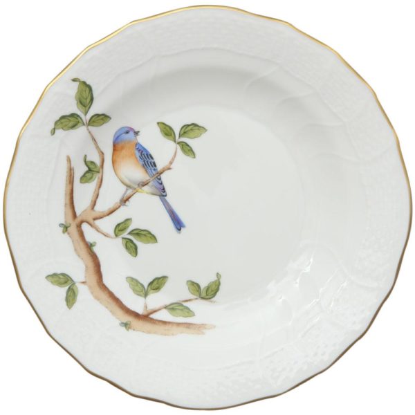 Songbird Dessert Plate - Bluebird