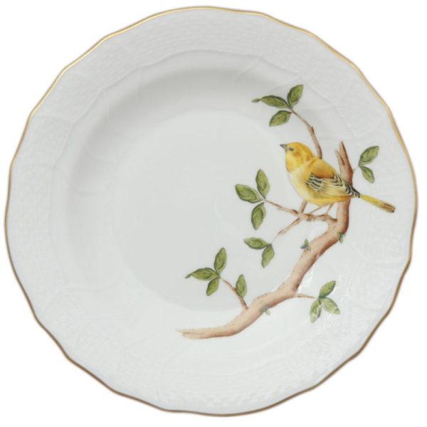 Songbird Dessert Plate - Warbler