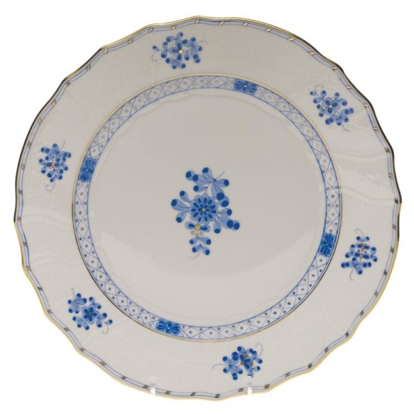 Blue Garden Dinner Plate